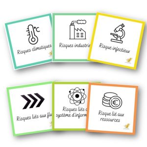 Jeu de cartes "Risques de crise" pour plan de gestion de crise