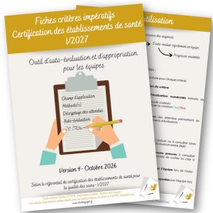Page présentation guide auto-évaluation critères impératifs HAS V2027