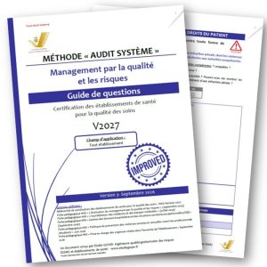Présentation guide audit système Qualité et risques certification HAS référentiel V2027